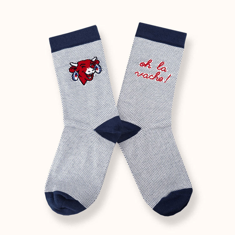 The Laughing Cow Socks Made in France
